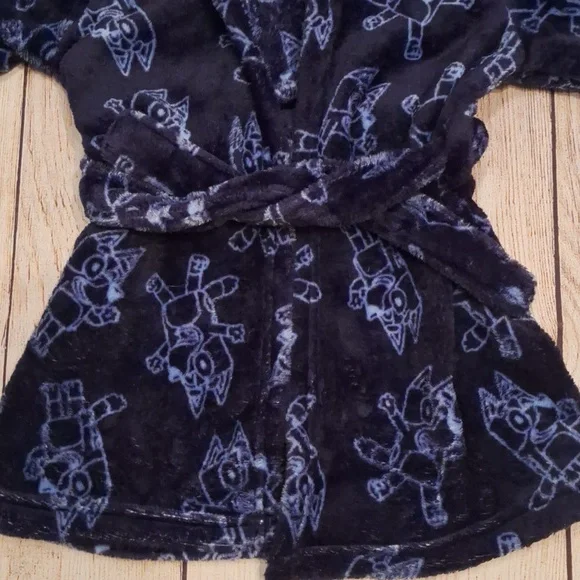 Bluey Super Soft Hooded Robe Size 2T - Picture 5 of 6
